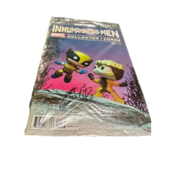 Funko Pop Inhumans VS X-Men Marvel Collector Corps 001 Variant Edition Comic - Picture 3 of 3